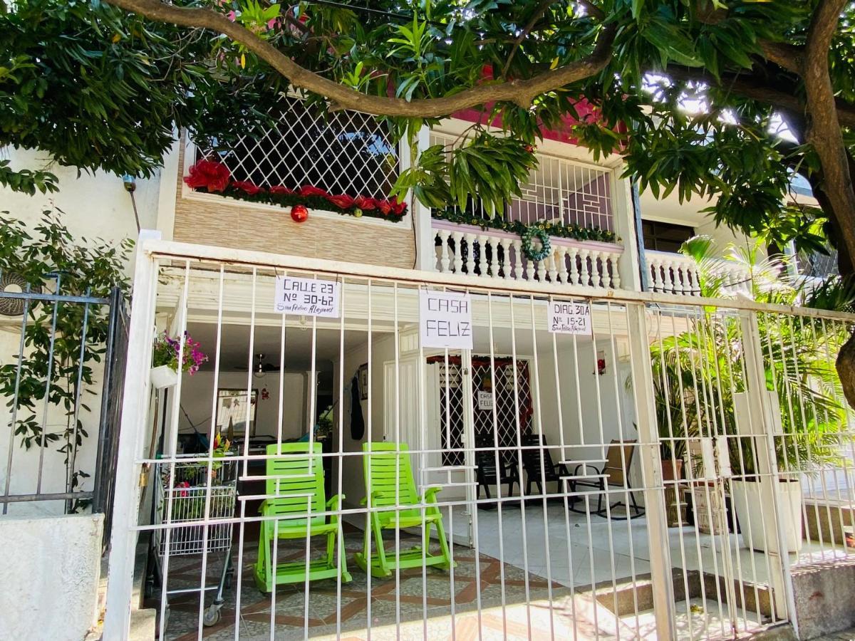 Casa Feliz Hostal Santa Marta  Exteriör bild