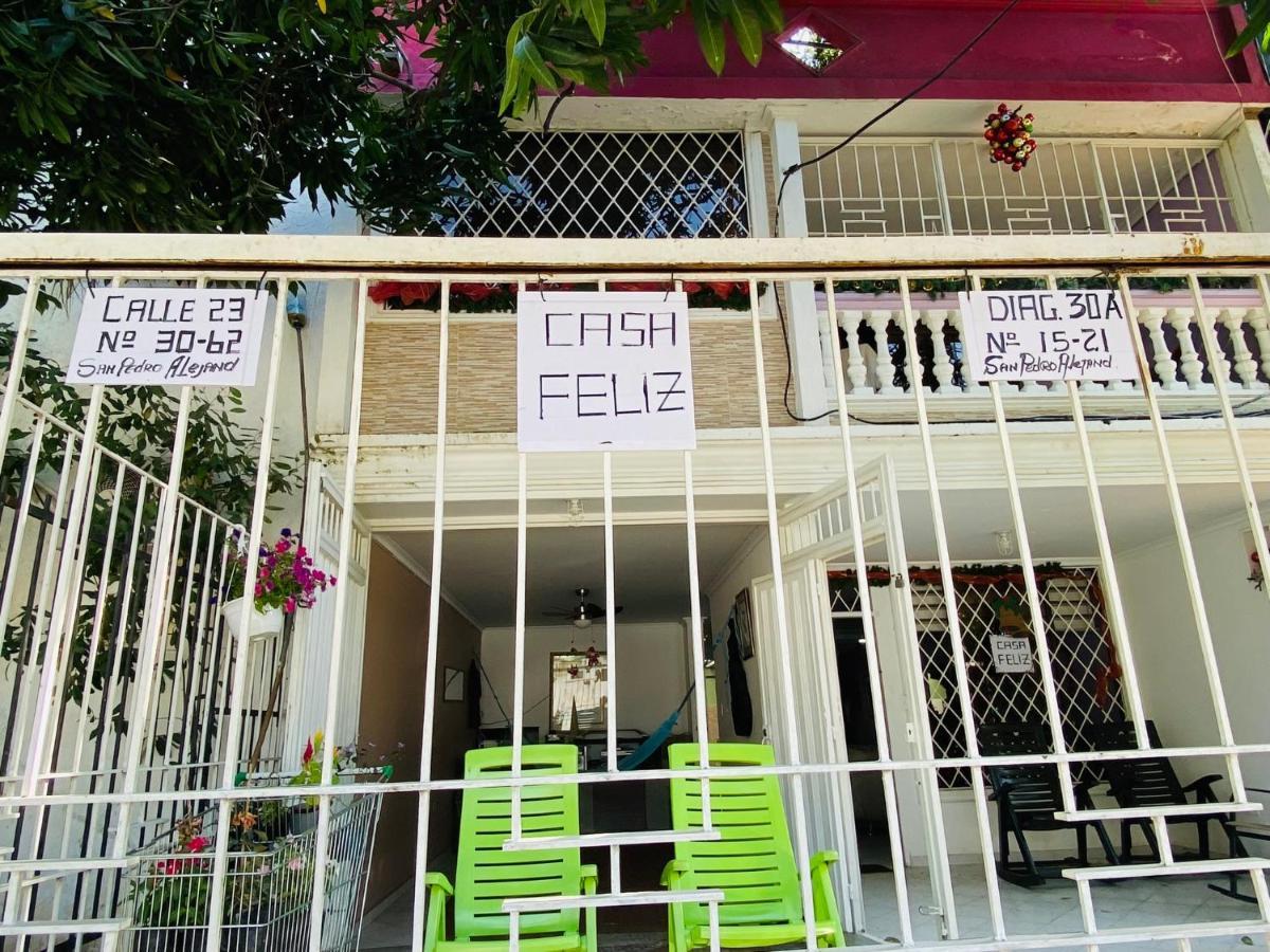 Casa Feliz Hostal Santa Marta  Exteriör bild